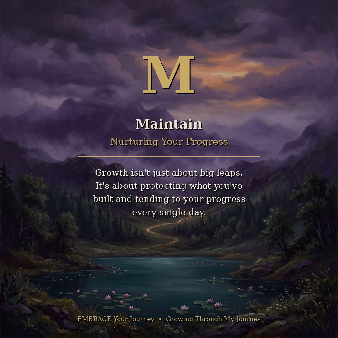 M - Maintain