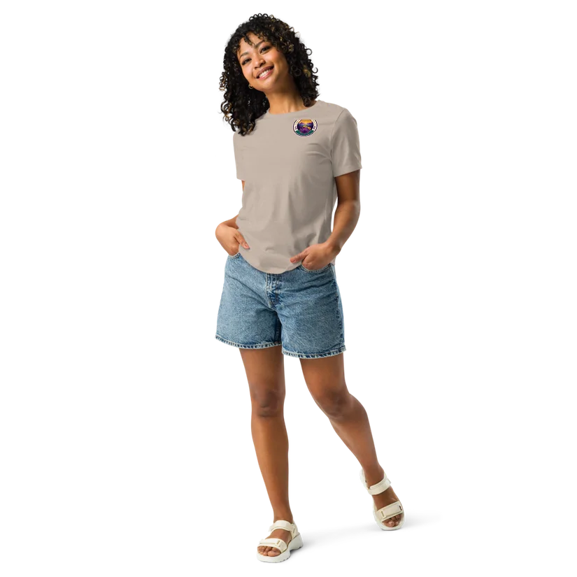 Embrace Your Journey T-Shirt — EMBRACE lotus mountain design